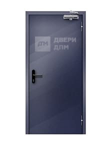 Противопожарная дверь глухая однопольная ДПМ-01 EI-15 шумоизоляционная